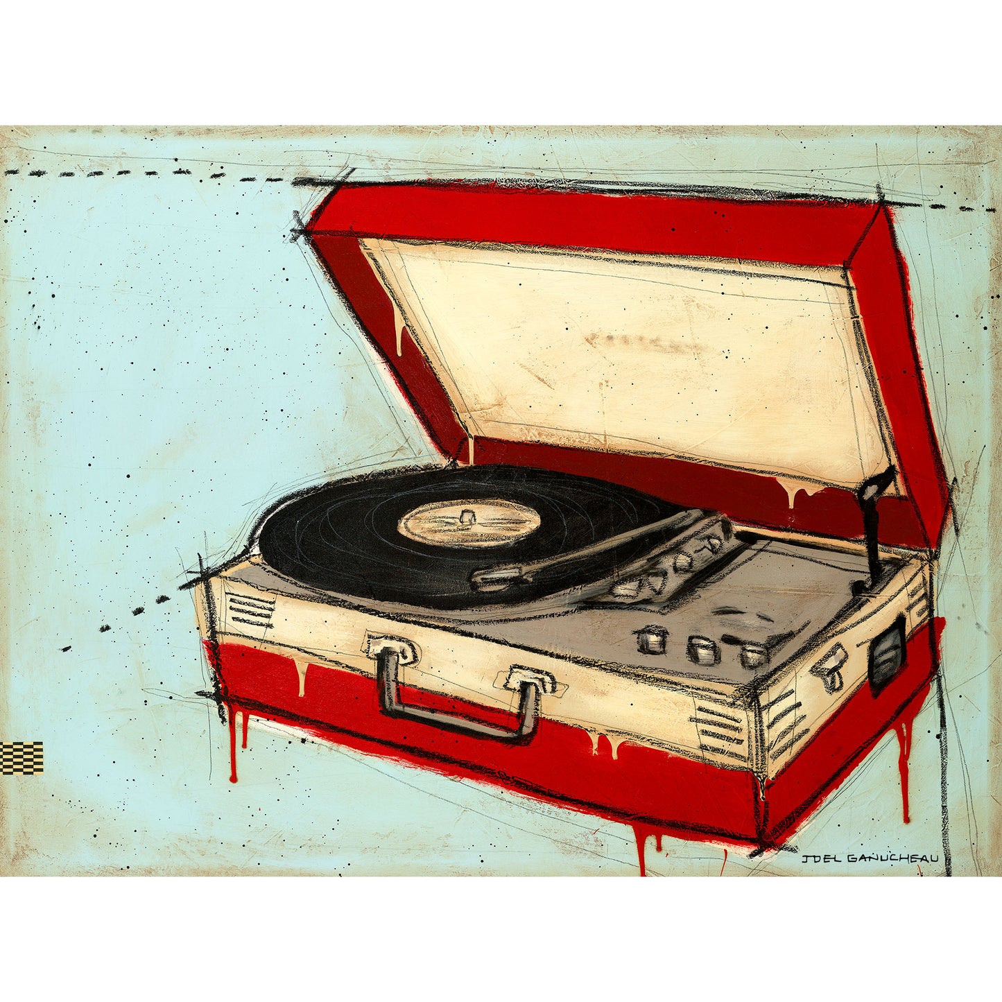 Turntable 1 - Canvas Print