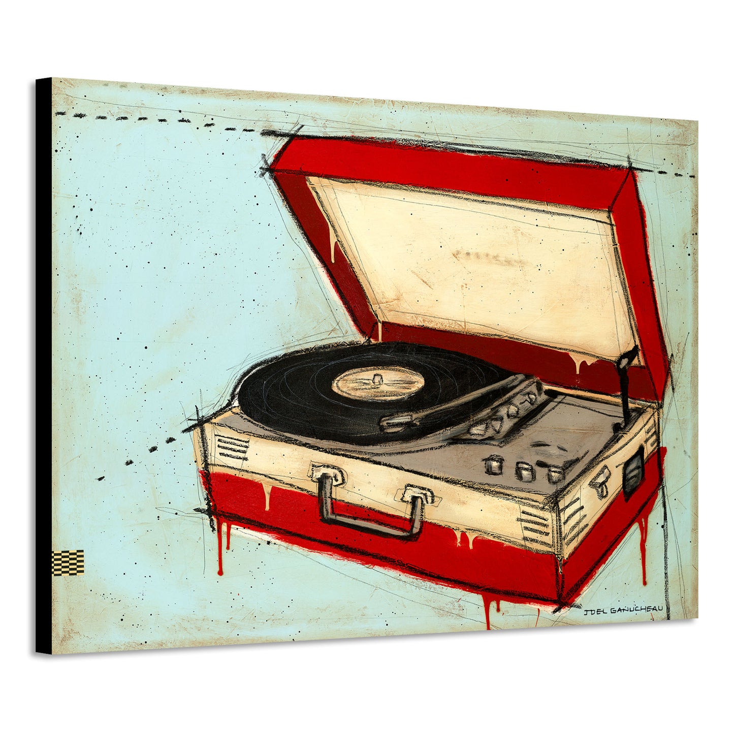 Turntable 1 - Canvas Print