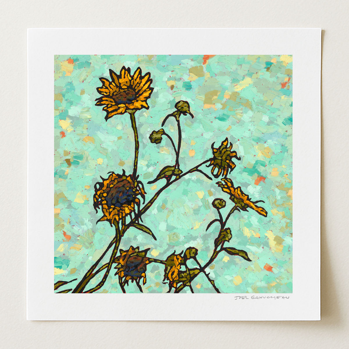 Yellow Fellows - Signed Paper Print