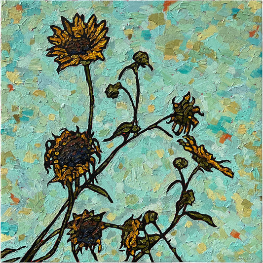 Yellow Fellows - 24x24"