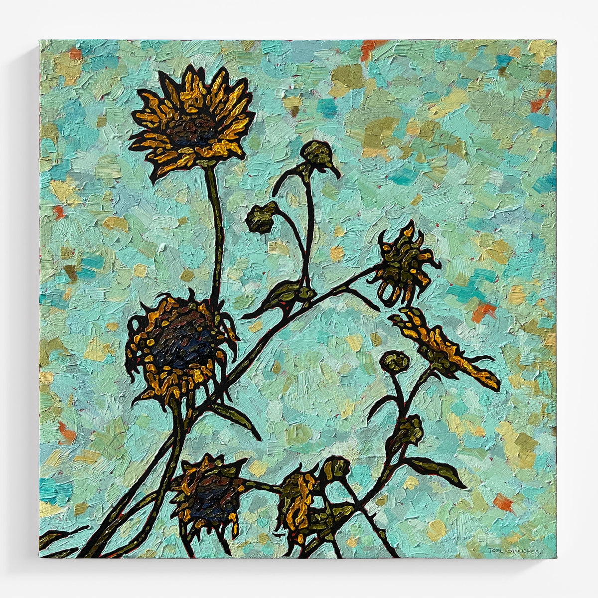 Yellow Fellows - 24x24"