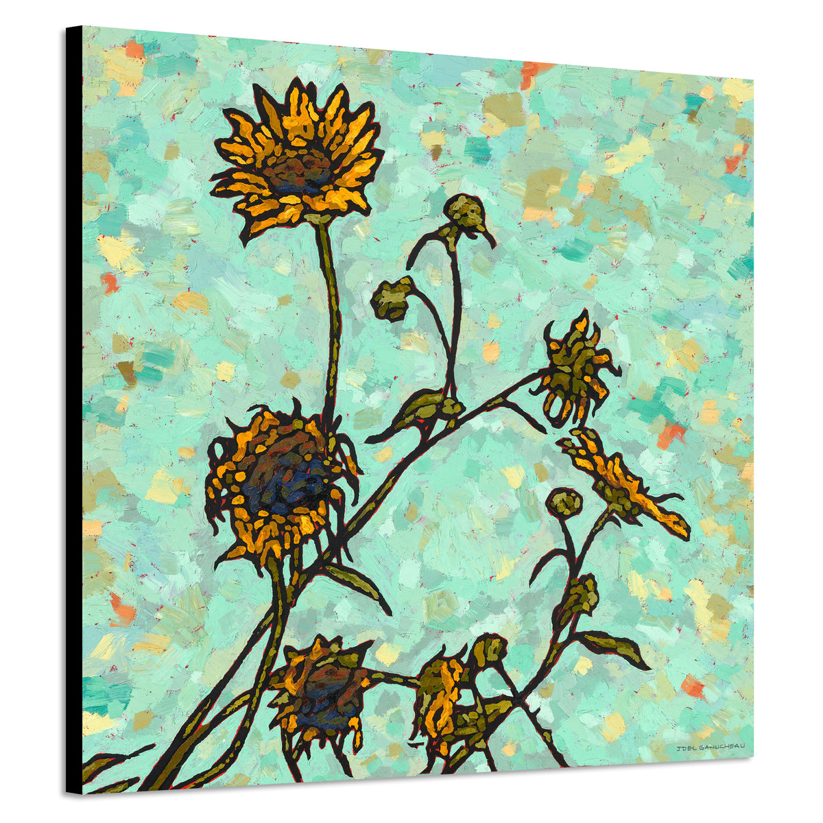 Yellow Fellows - 24x24"